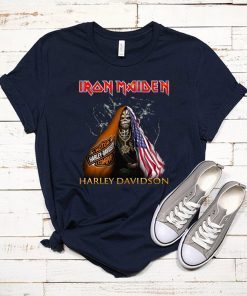 Iron maiden harley-davidson shirt