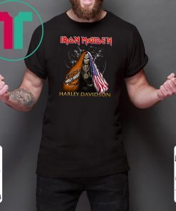 Iron maiden harley-davidson shirt