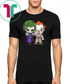 It Joker Pennywise Stand Together Halloween Horror Shirt