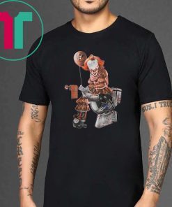 It pennywise cincinnati bengals sitting on baltimore ravens shirt