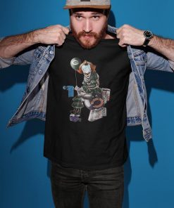 It pennywise green bay packers sitting on chicago bears shirt