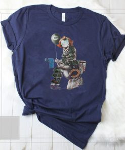 It pennywise green bay packers sitting on chicago bears shirt
