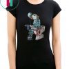 It pennywise philadelphia eagles sitting on washington redskins shirt