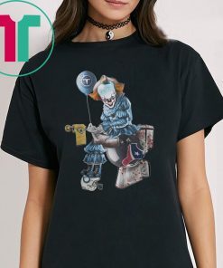 It pennywise tennessee titans sitting on houston texans shirt