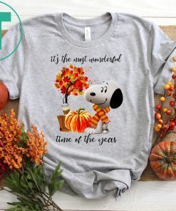 It’s The Most Wonderful Time Of The Year Snoopy Shirt