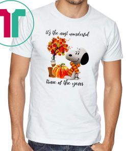 It’s The Most Wonderful Time Of The Year Snoopy Shirt