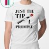 JUST THE TIP FUNNY KNIFE HALLOWEEN Unisex T-SHIRT