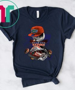 Jack skellington smoking fear the florida gators shirt