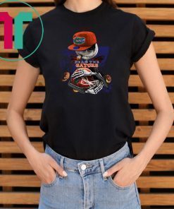 Jack skellington smoking fear the florida gators shirt