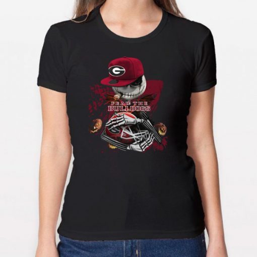 Jack skellington smoking fear the georgia bulldogs Shirt