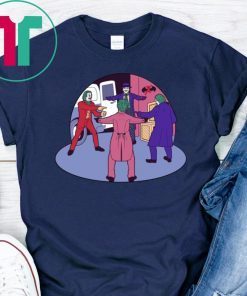 Jokers Poiting At Jokers Shirt