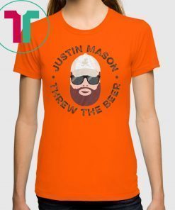 Justin Mason Threw The Beer T-Shirt