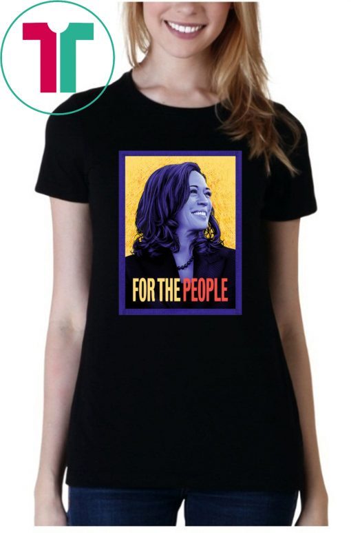 KAMALA HARRIS FOR THE PEOPLE KAMALA HARRIS PORTRAIT Offcial TEE SHIRT