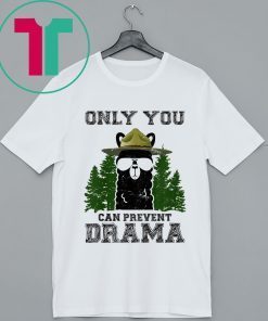 Llama Camping Only You Can Prevent Drama Unisex Shirt