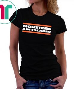 MONSTERS AIN’T SCARED CHICAGO BEARSCAGO BEARS FOOTBALL 2019 Tee Shirt