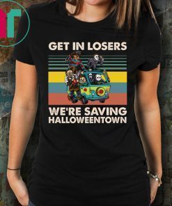 Massacre Machine Horror Get In Losers We’re Saving Halloweentown Shirt