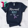 Mermaid Aunt Family Birthday Party T-shirt
