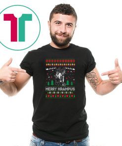 Merry Krampus Christmas sweatshirt Tee Shirt