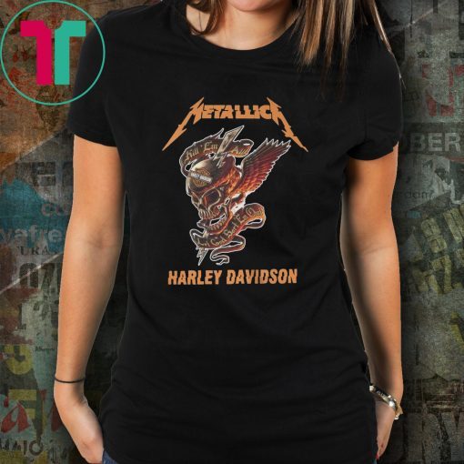 Metallica harley davidson kill em all shirt