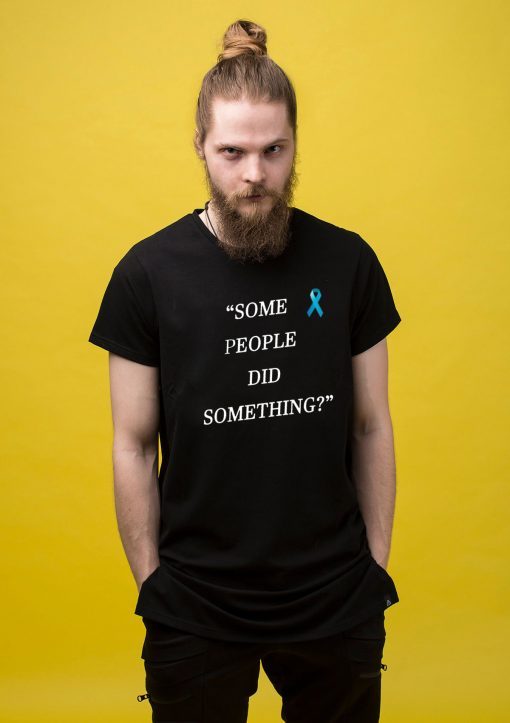 Mens Nicholas Haros Some People Did Something Shirt