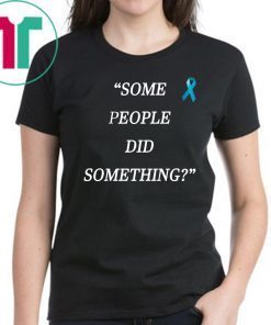 Womens Nicholas Haros Some People Did Something Shirt
