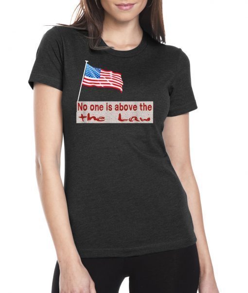 No one is above the law Trump 2020 Trump Impeachment Party T-Shirt