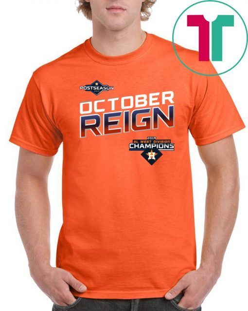 October Reign Astros Champions Shirt Limited Edition