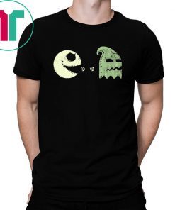 Pac Man Jack Skellington Oogie Boogie shirt