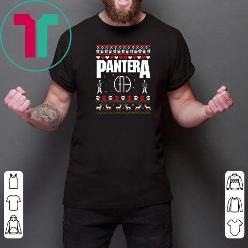 Pantera Christmas Tee Shirt