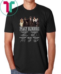 Peaky blinders signatures shirt