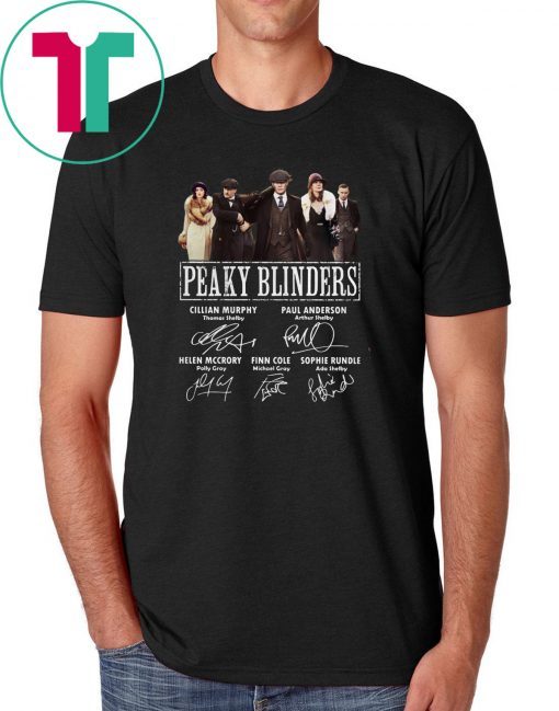 Peaky blinders signatures shirt