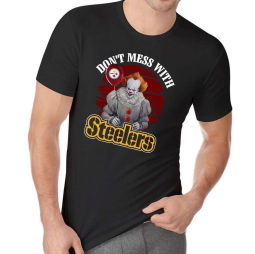 Pennywise IT Don’t mess with Steelers shirt