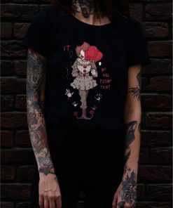 Pennywise IT You Will Float Too Halloween Shirt