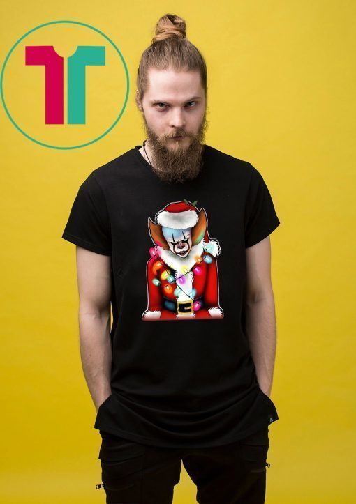 Pennywise santa claus christmas Classic Tee Shirt