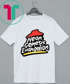 Pizza Neon genesis evangelion shirt