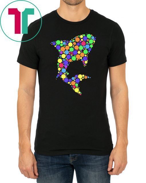 Polka dot shark international dot day 2019 Tee Shirt