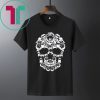Pug Dog T-Shirt Halloween Skull Costumes Gift