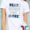 Mens Read More Play More Dodgers Tee Shirt
