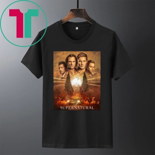 SUPERNATURAL FINAL SEASON POSTER SHIRT