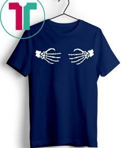 Skeleton Wrap Around Hands Women’s Shirt