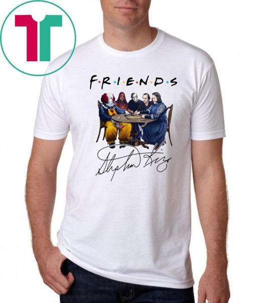 Stephen King Horror Friends Signature Shirt