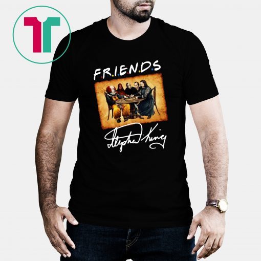 Stephen King Novel Characters Friends T-shirt