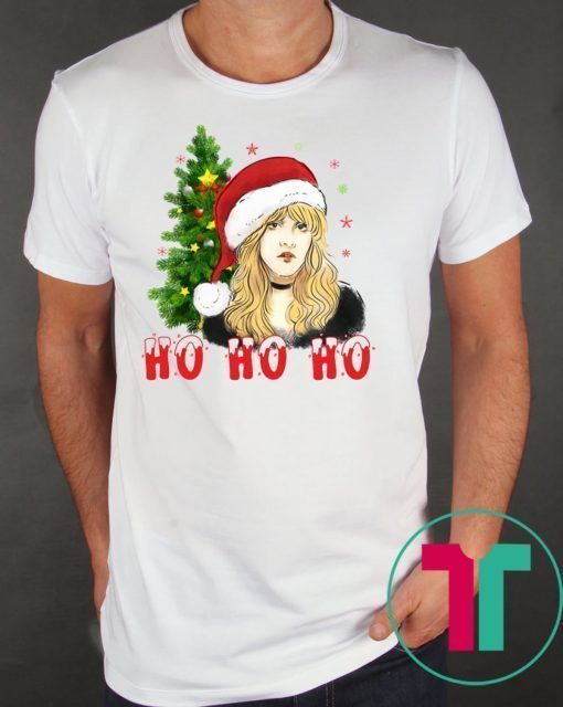 Stevie Nicks Ho Ho Ho Christmas T-Shirt