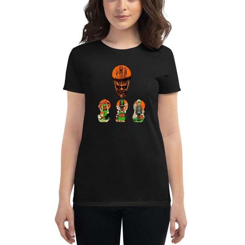 TRICK OR TREAT STUDIOS HALLOWEEN III SEASON OF THE WITCH CUTOUTS SHIRT