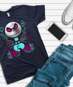 The Nightmare Before Christmas Jack Skellington & Sally A Night Of Love Shirt
