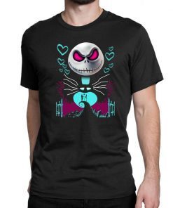 The Nightmare Before Christmas Jack Skellington & Sally A Night Of Love Shirt