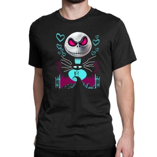 The Nightmare Before Christmas Jack Skellington & Sally A Night Of Love Shirt