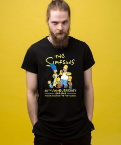 The simpsons-30th anniversary 1989-2019 thank you for memories Shirt