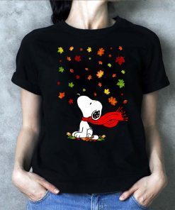 The snoopy leaf fall hello autumn Shirt