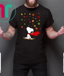 The snoopy leaf fall hello autumn Shirt